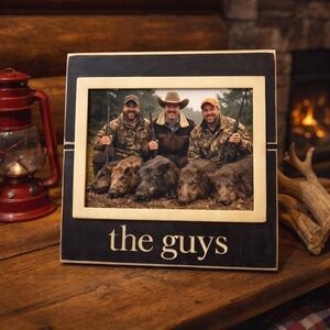 The Guys Picture Frame Black and Cream